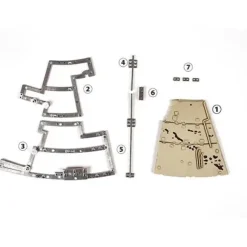 1/43 Star Wars: Millennium Falcon Weekly Magazine #051