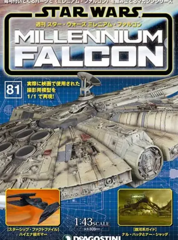 1/43 Star Wars: Millennium Falcon Weekly Magazine #081