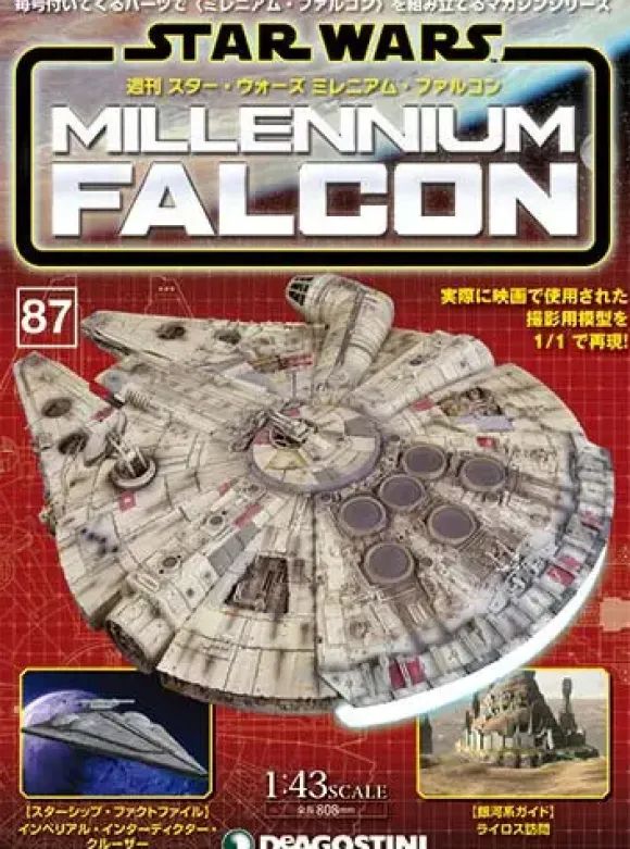 1/43 Star Wars: Millennium Falcon Weekly Magazine #087