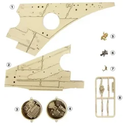 1/43 Star Wars: Millennium Falcon Weekly Magazine #076