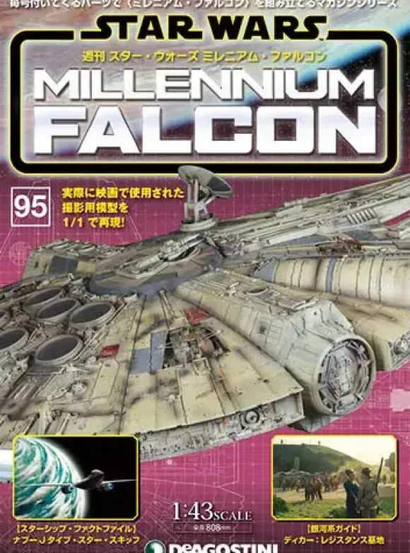 1/43 Star Wars: Millennium Falcon Weekly Magazine #095
