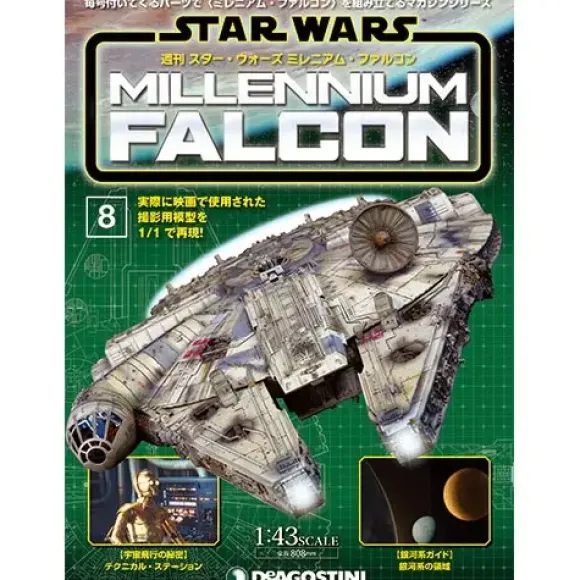 1/43 Star Wars: Millennium Falcon Weekly Magazine #008