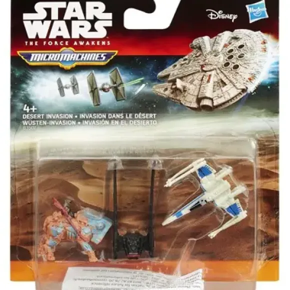 Star Wars: The Force Awakens Micro Machine Vehicles Desert Invasion