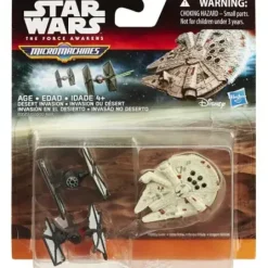 Star Wars: The Force Awakens Micro Machine Vehicles First Order Tie Fighter Attack