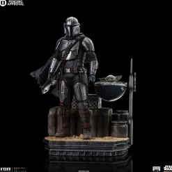 1/10 Star Wars: The Mandalorian - Iron Studios Scale Statue: Art Scale - Din Djarin & Din Grogu