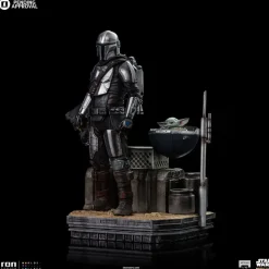 1/10 Star Wars: The Mandalorian - Iron Studios Scale Statue: Art Scale - Din Djarin & Din Grogu