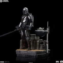 1/10 Star Wars: The Mandalorian - Iron Studios Scale Statue: Art Scale - Din Djarin & Din Grogu