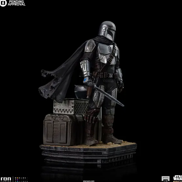 1/10 Star Wars: The Mandalorian - Iron Studios Scale Statue: Art Scale - Din Djarin & Din Grogu