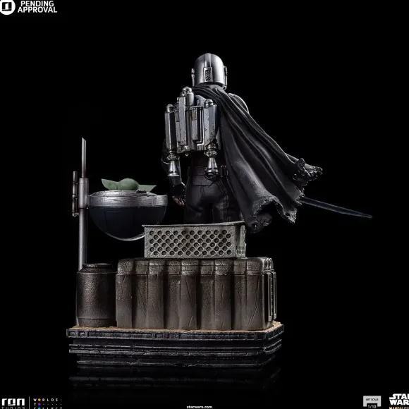 1/10 Star Wars: The Mandalorian - Iron Studios Scale Statue: Art Scale - Din Djarin & Din Grogu