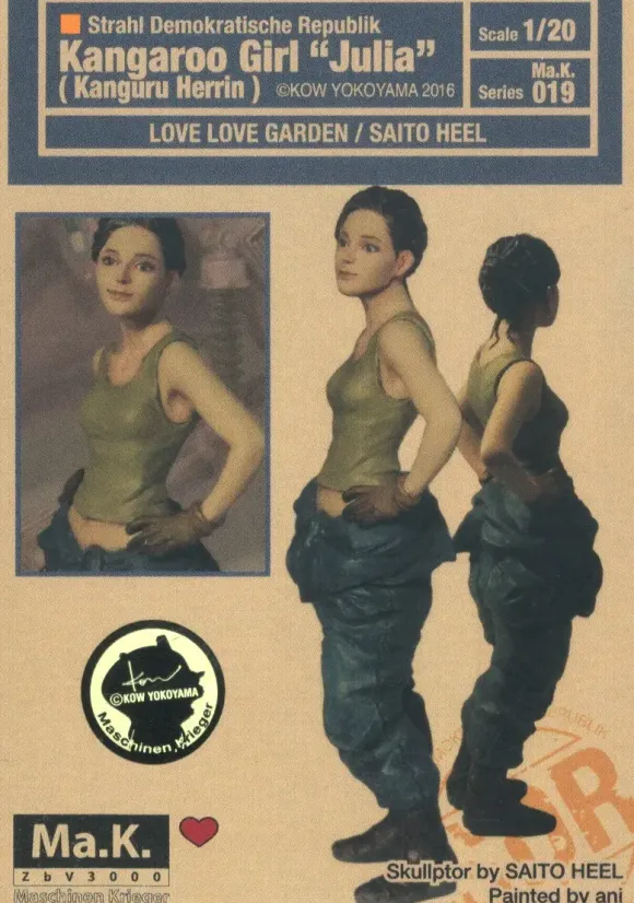 1/20 Strahl De Mokratische Republik Kangaroo Girl "JULIA"
