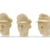 1/20 Strahl Male Soldier Head Parts A