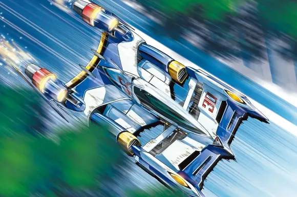 1/24 Super Asurada AKF-11 Aero Mode/Aero Boost Mode
