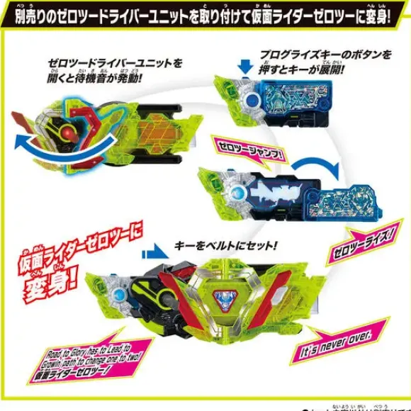 Super Best DX Hiden Zero One Driver