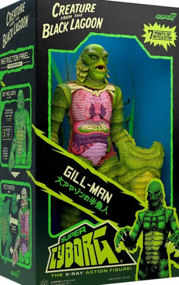 Super Cyborg/ Universal Monsters: Creature from the Black Lagoon Gill-man (Full Color Ver.)