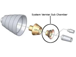 System Vernier Sub Chamber C Aluminum (4pcs)