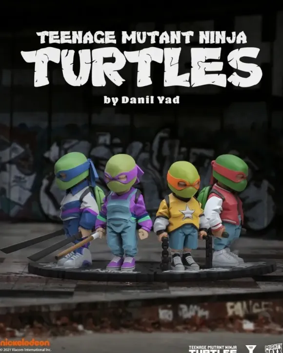 Teenage Mutant Ninja Turtles by Danil Yad Vinyl Art Statue