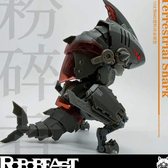 Terrestrial Shark Crusher Plastic Model Kit