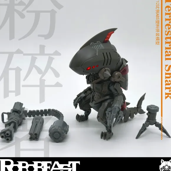 Terrestrial Shark Crusher Plastic Model Kit