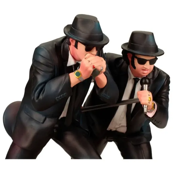 1/10 The Blues Brothers/ Jake & Elwood (Singing The Blues ver.) PVC Statue with Light-up Stage