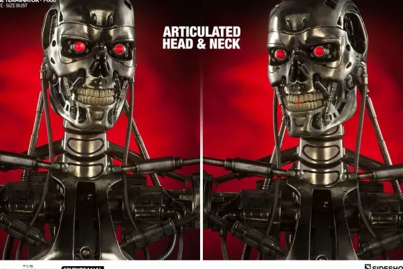 The Terminator Life Size Bust: T-800