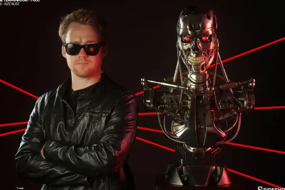The Terminator Life Size Bust: T-800