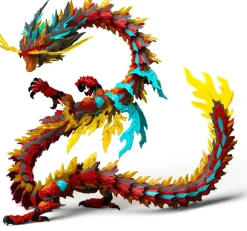 The True Dragon Series ZL-0001 Red Dragon King Plastic Model Kit