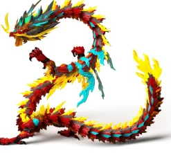 The True Dragon Series ZL-0001 Red Dragon King Plastic Model Kit