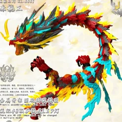 The True Dragon Series ZL-0001 Red Dragon King Plastic Model Kit