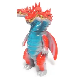 Three-headed dragon, medium size, red dragon (Kouryuu) color version