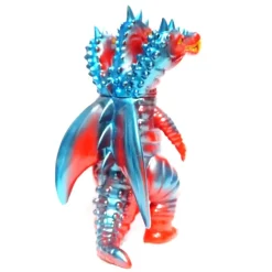 Three-headed dragon, medium size, red dragon (Kouryuu) color version