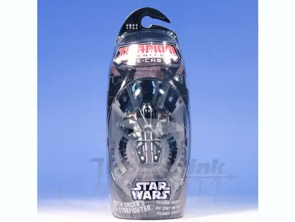 Titanium Series Die-Cast Darth Vader's Sith Starfighter