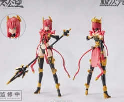 1/10 TKB-01 Yozen & Howling Celestial Dog (Red) Plastic Model Kit