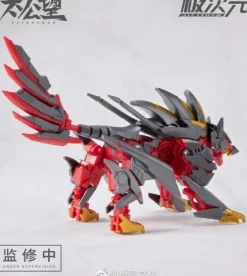 1/10 TKB-01 Yozen & Howling Celestial Dog (Red) Plastic Model Kit