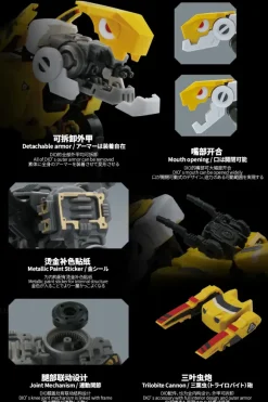 52TOYS BEASTBOX BB-01 DIO Plastic Model Kits Ver. with Bonus Armor