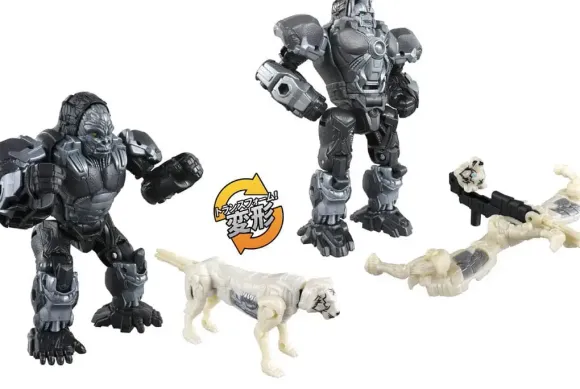 Transformers: Rise of the Beasts BCS-01 Awakening Change Set Optimus Primal & Arrowstripe