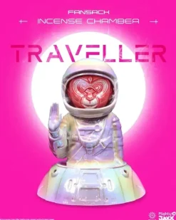 Traveller by Fansack 9.8 inch Porcelain Incense Chamber
