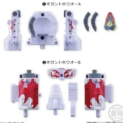 Uchu Sentai Kyuranger: Mini-Pla Kyutama Gattai Series Vol.04: Set of 6pcs