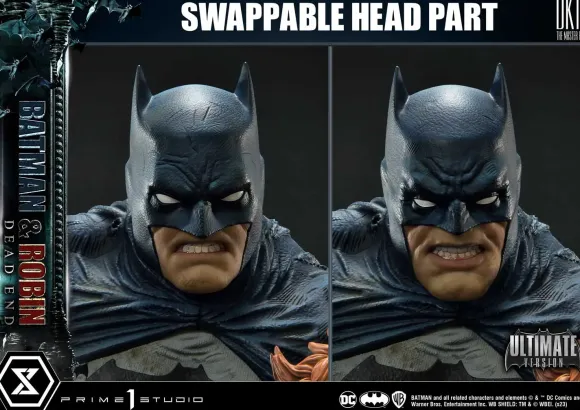 1/4 Ultimate Premium Masterline Batman: The Dark Knight III Master Race Batman & Robin Dead End Ultimate Edition
