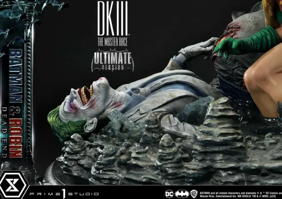 1/4 Ultimate Premium Masterline Batman: The Dark Knight III Master Race Batman & Robin Dead End Ultimate Edition