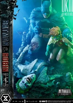 1/4 Ultimate Premium Masterline Batman: The Dark Knight III Master Race Batman & Robin Dead End Ultimate Edition