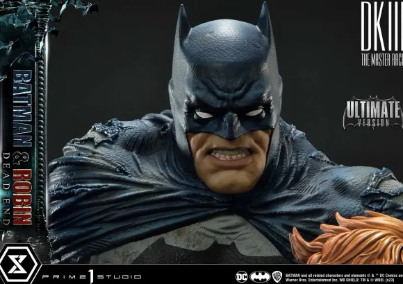 1/4 Ultimate Premium Masterline Batman: The Dark Knight III Master Race Batman & Robin Dead End Ultimate Edition
