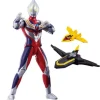 Ultra Action Figure Ultraman Tiga Multi Type Guts Wing Set