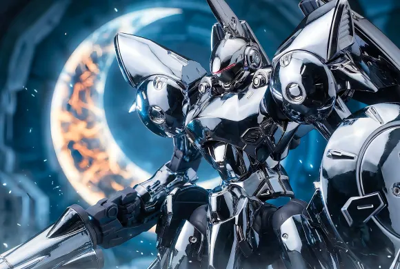1/144 Ultra Action Trooper: Actaeon Plastic Model Kit (Silver)