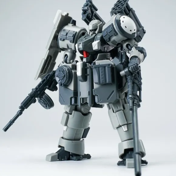 1/144 Ultra Action Trooper Artillery Type Zarov Plastic Model Kit (Gray)