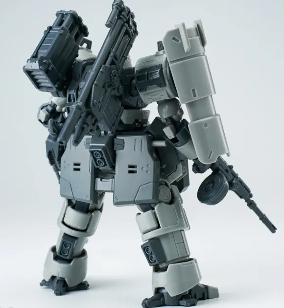 1/144 Ultra Action Trooper Artillery Type Zarov Plastic Model Kit (Gray)