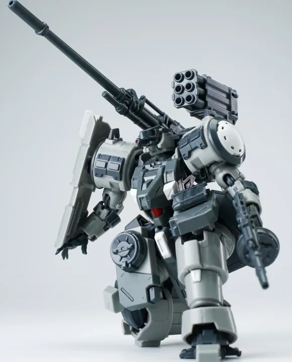 1/144 Ultra Action Trooper Artillery Type Zarov Plastic Model Kit (Gray)