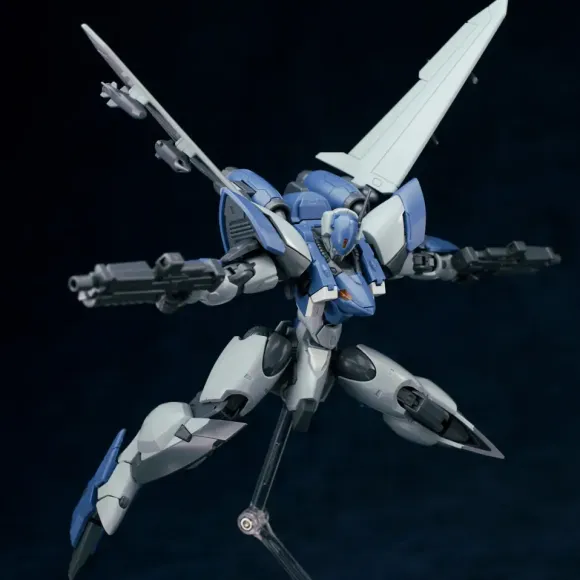 1/144 Ultra Action Trooper Series OCR-122 YUNQUE Plastic Model Kit Blue & Gray Color Ver.
