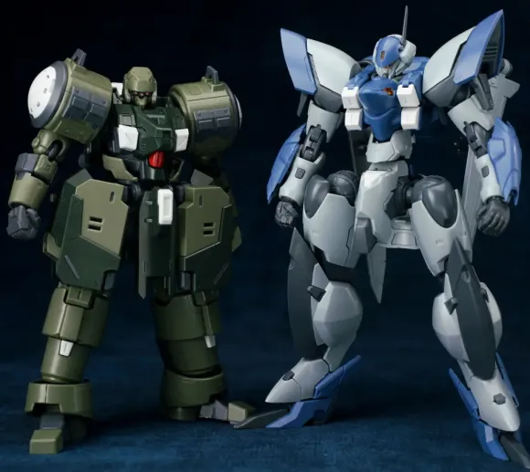 1/144 Ultra Action Trooper Series OCR-122 YUNQUE Plastic Model Kit Blue & Gray Color Ver.