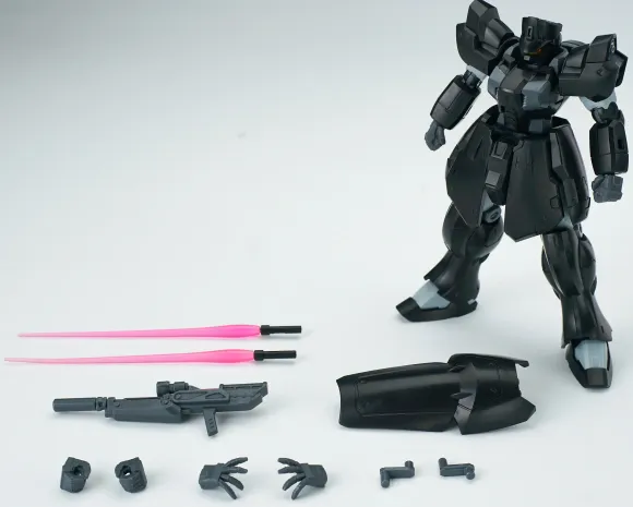1/144 Ultra Action Trooper Zabul Plastic Model Kit (Black)