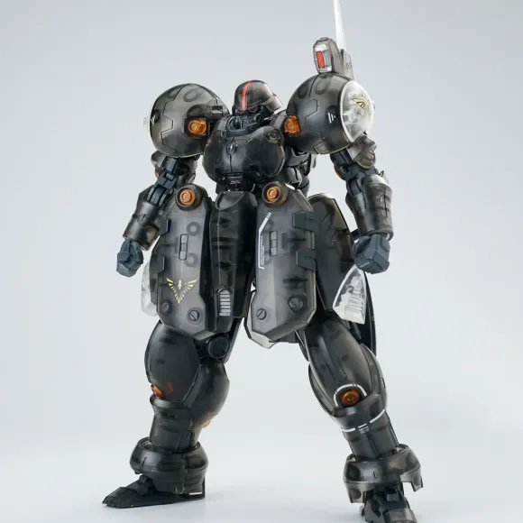 1/144 Ultra Action Trooper ZA-11PS Zi-Kron Plastic Model Kit (Transparent Black)